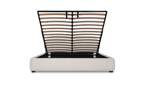Colin Queen Storage Bed Oatmeal
