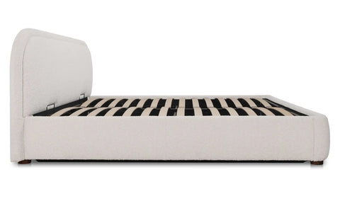 Colin Queen Storage Bed Oatmeal