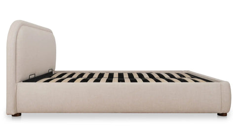 Colin King Storage Bed Light Brown