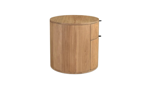 Theo 2 Drawer Nightstand Natural