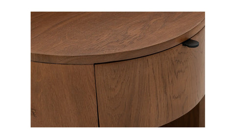Theo 1 Drawer Nightstand Brown