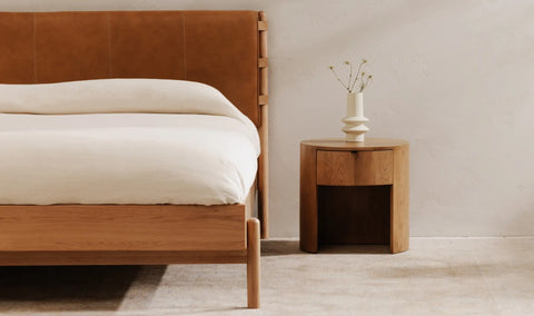 Theo 1 Drawer Nightstand Natural