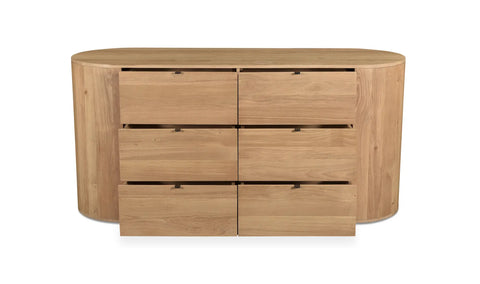 Theo 6 Drawer Dresser Natural
