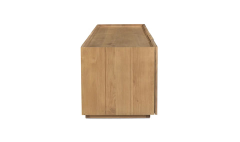 Plank Media Cabinet Natural