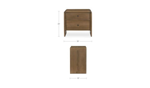 Riley Nightstand Oak