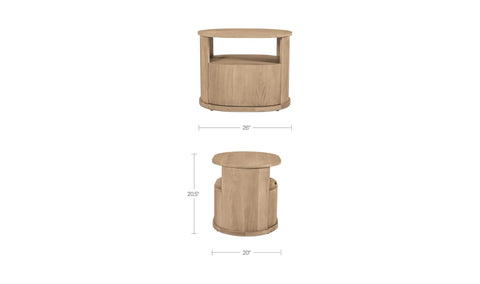 Tommy Nightstand Natural