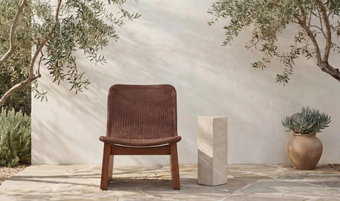 Nix Outdoor Side Table Cream