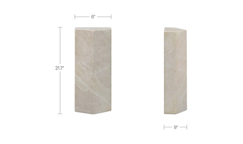 Nix Outdoor Side Table Cream