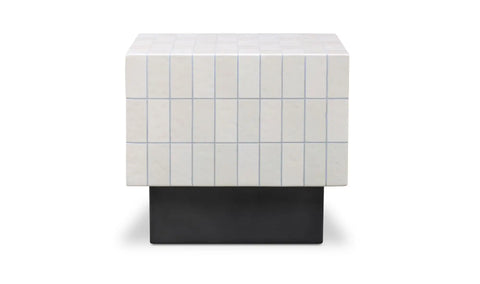 Farren Outdoor Side Table Cream