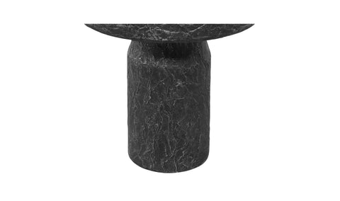 Nia Outdoor Side Table Charcoal