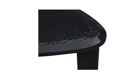 Sophie Outdoor Nesting Table Set Charcoal Lacquer