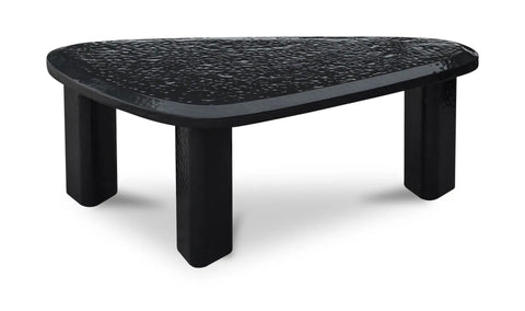 Sophie Outdoor Nesting Table Set Charcoal Lacquer
