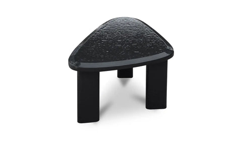 Sophie Outdoor Nesting Table Set Charcoal Lacquer