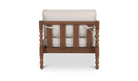 Delilah Outdoor Accent Chair Brown
