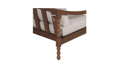 Delilah Outdoor Accent Chair Brown