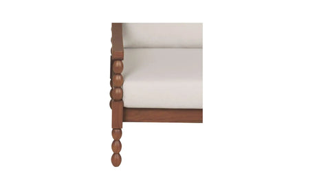 Delilah Outdoor Accent Chair Brown