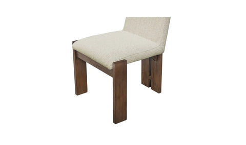 Mia Dining Chair Beige-Set of Two