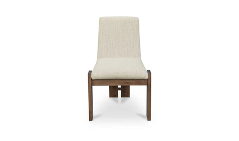 Mia Dining Chair Beige-Set of Two