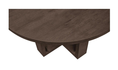 Hayes Dining Table Rustic Brown