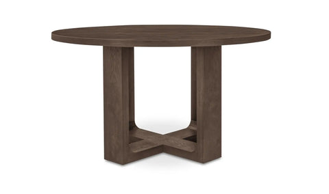 Hayes Dining Table Rustic Brown
