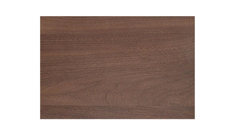 Round Off Floating Console Table Walnut