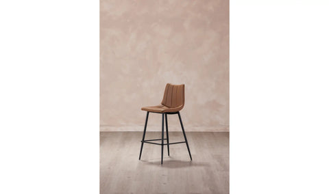 Alibi Counter Stool Tan - Set Of Two