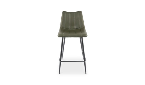 Alibi Counter Stool Dark Green - Set Of Two