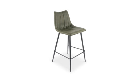 Alibi Counter Stool Dark Green - Set Of Two