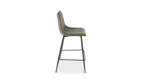 Alibi Counter Stool Dark Green - Set Of Two