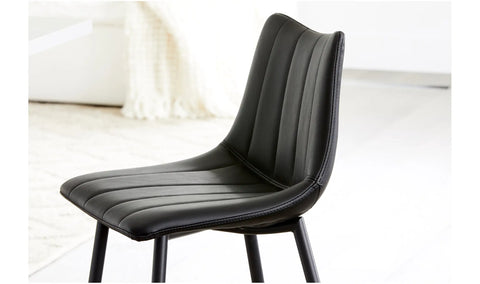 Alibi Bar Stool Matte Black - Set Of Two