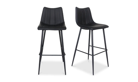 Alibi Bar Stool Matte Black - Set Of Two