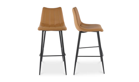 Alibi Bar Stool Tan - Set Of Two