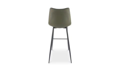 Alibi Bar Stool Dark Green - Set Of Two
