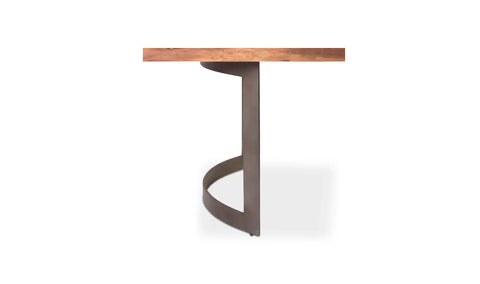 Bent Small Dining Table Brown