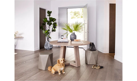 Tanya Dining Table Light Grey
