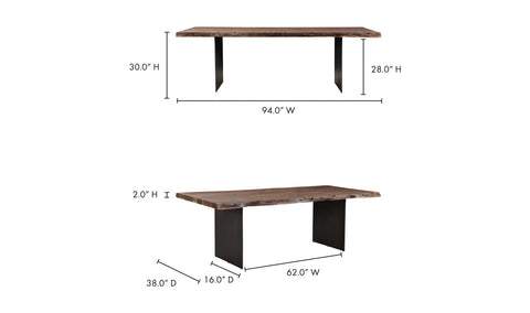 Howell Dining Table Natural