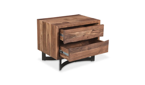 Bent Nightstand Brown