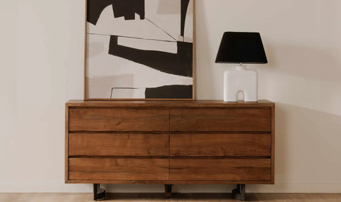 Bent Dresser Brown