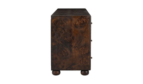 York 6 Drawer Dresser Dark Brown