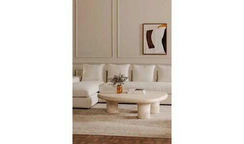 Warby Outdoor Coffee Table beige