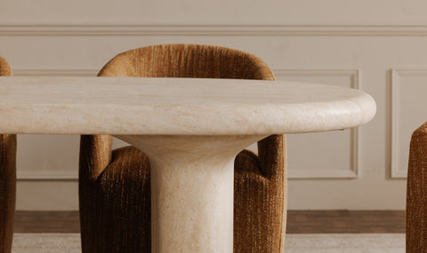 Warby Outdoor Dining Table Beige