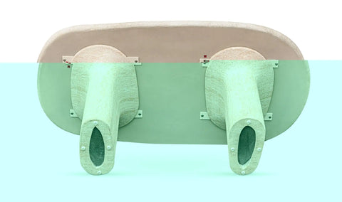 Warby Outdoor Dining Table Beige