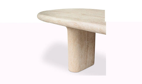 Warby Outdoor Dining Table Beige