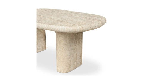 Warby Outdoor Dining Table Beige