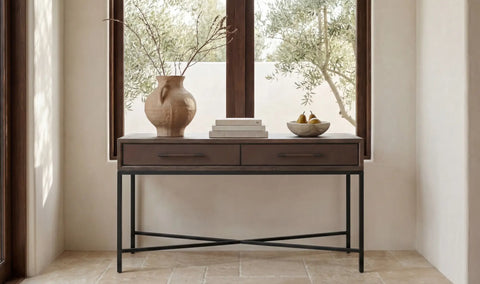 Mako Console Table Brown