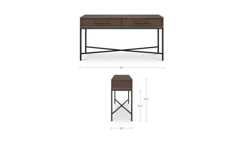 Mako Console Table Brown
