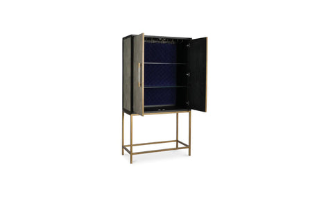 Mako Bar Cabinet Grey