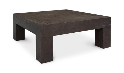 Evander Coffee Table Rustic Brown