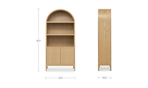 Wilde Display Cabinet Natural