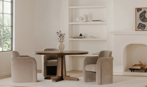 Charles Dining Table Brown